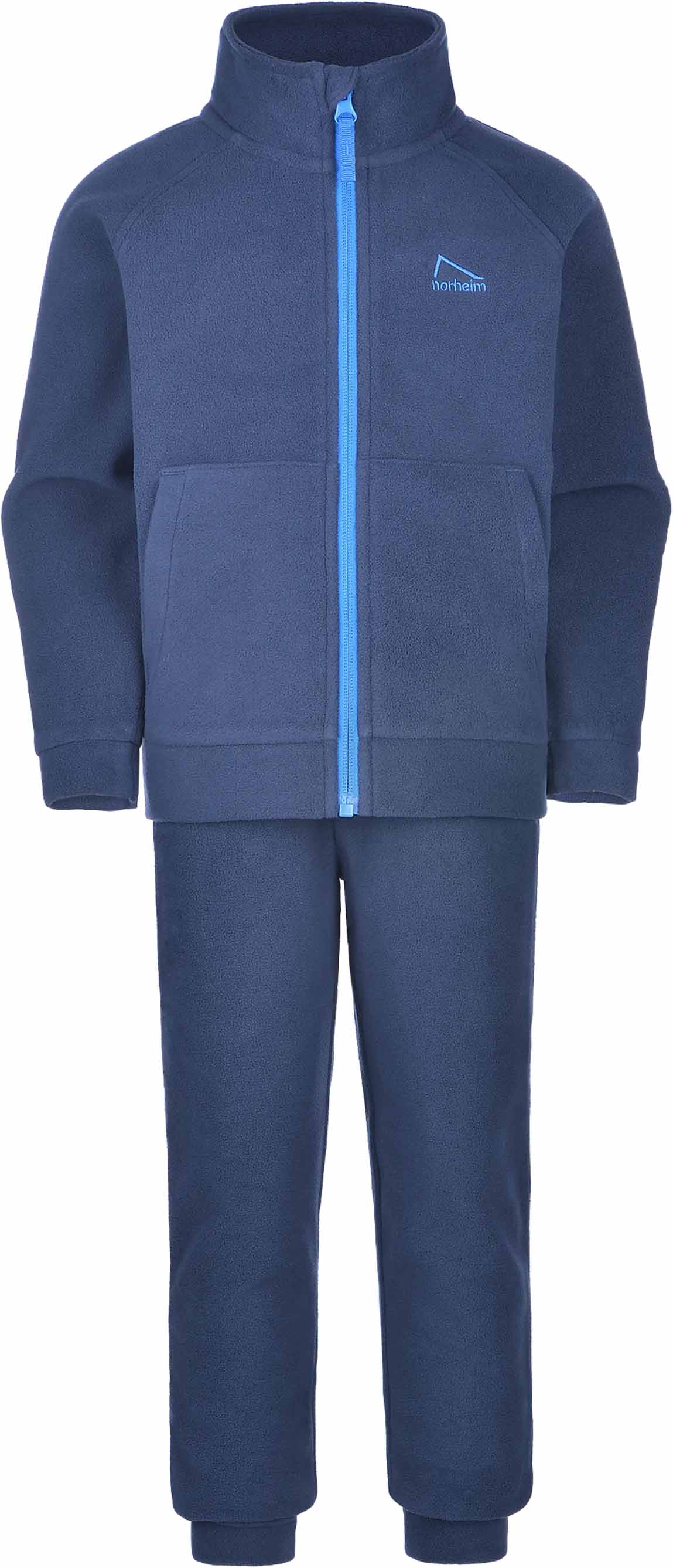 Skåbu Fleecesett Barn Navy Blazer