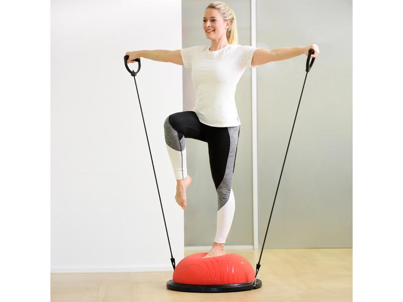 SISSEL Fit-Dome Sport rot Bosu Ball, Balancetraining
