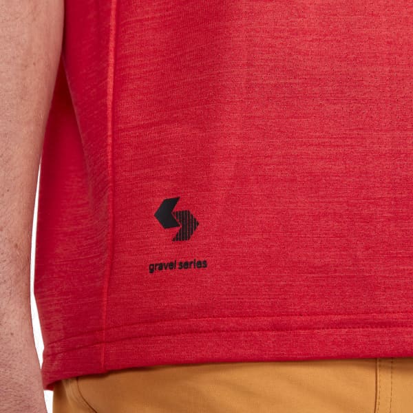 Maillot VTT CRAFT ADV GRAVEL SS TEE REDDISH-MELANGE