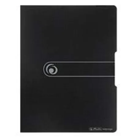 Herlitz Sichtbuch A4, PP, opak 20 Hüllen, schwarz
