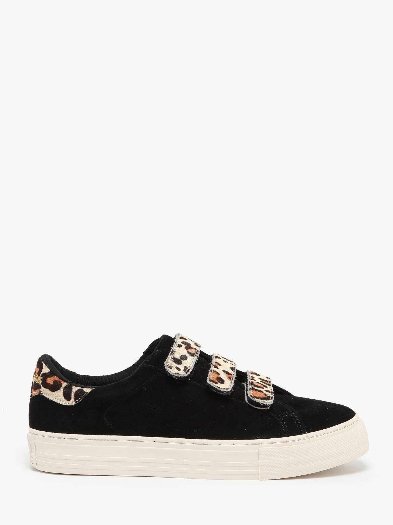 Sneakers velcro Arcade en cuir NO NAME