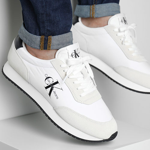 Baskets Retro Runner 0804 Bright White
