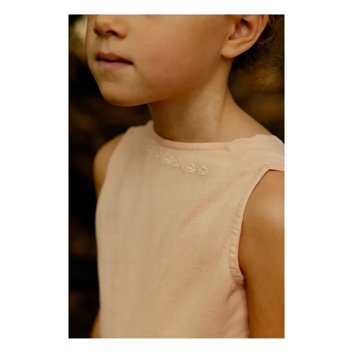 Lililotte Exclusivité Lililotte x Smallable - Robe Bianca | Rose pêche