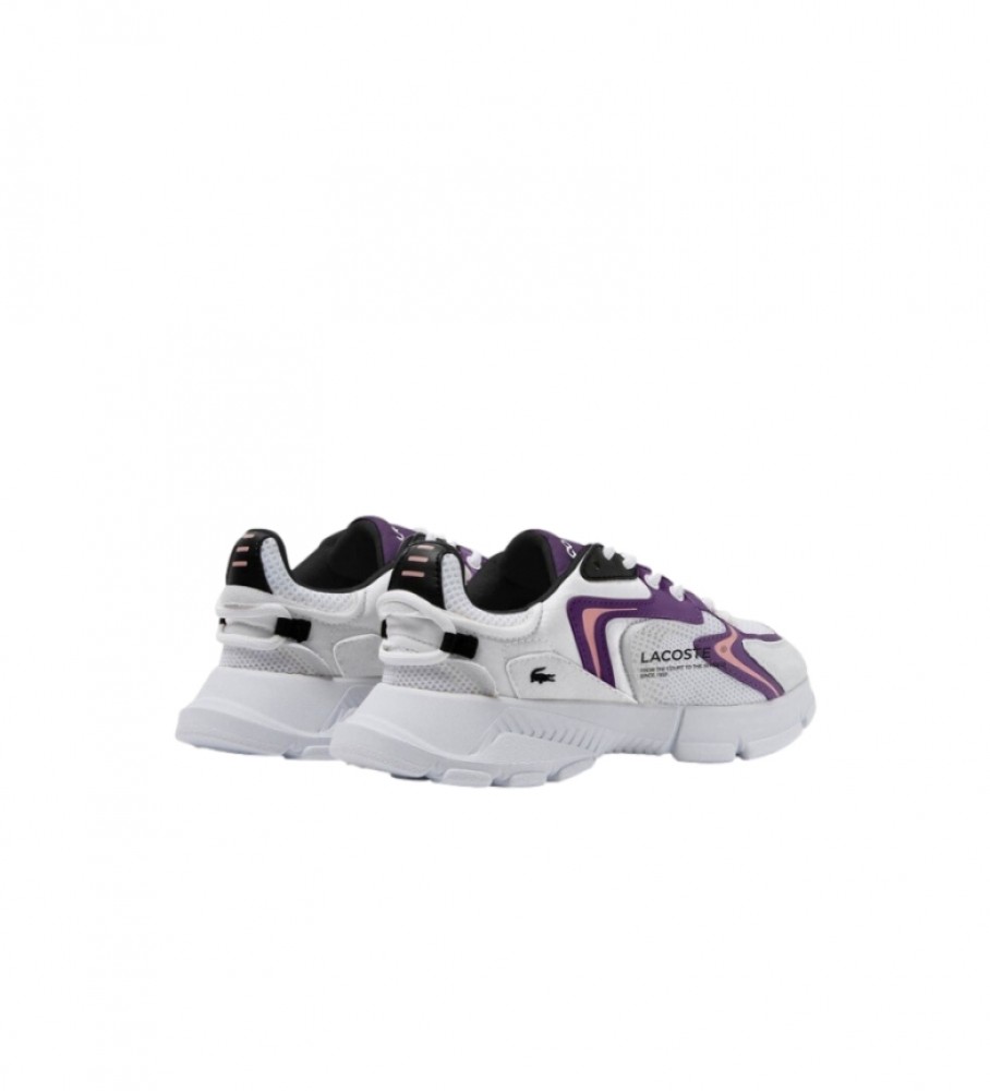 Tênis Lacoste L003 Neo branco, lilás