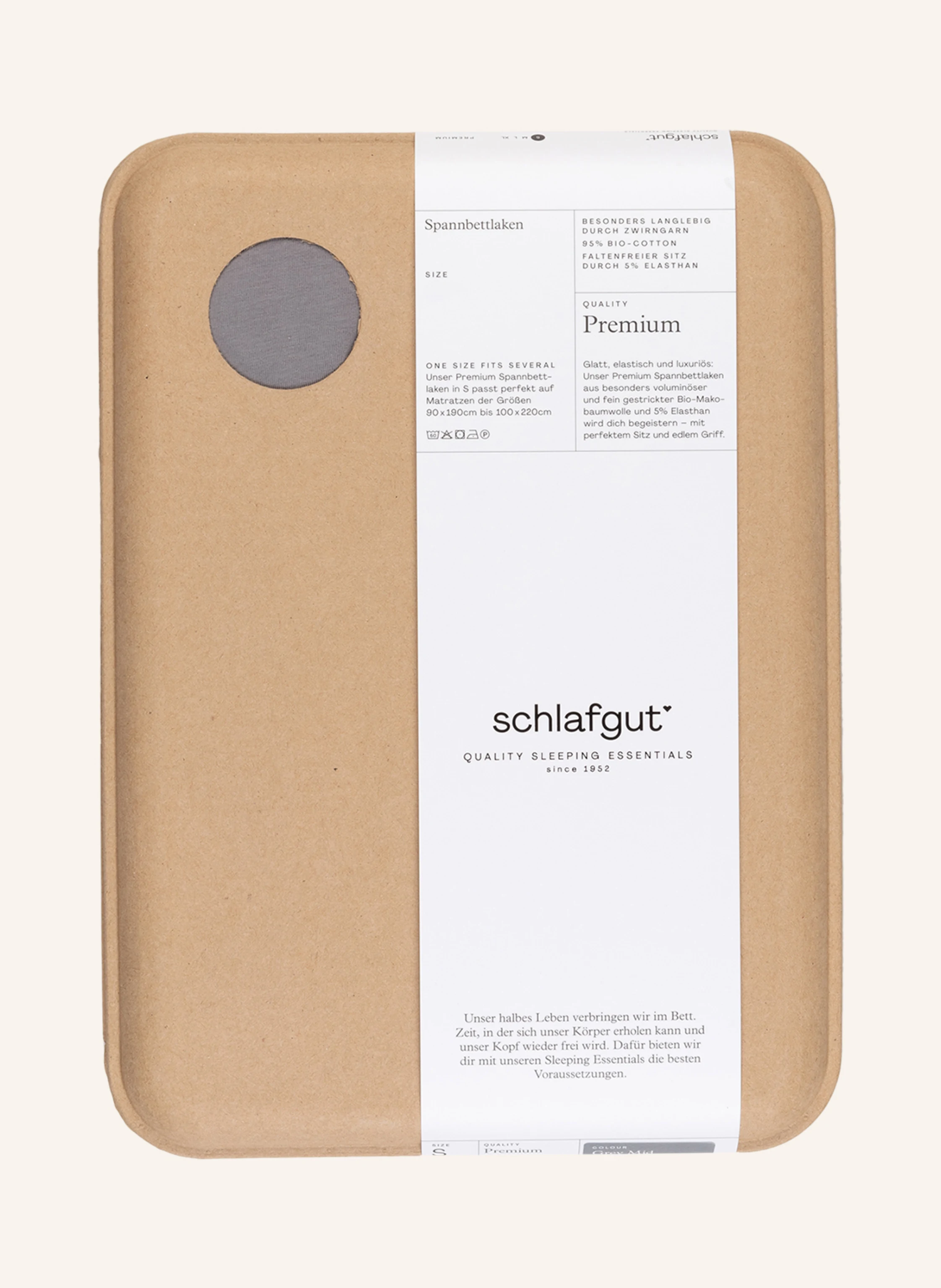 schlafgut Spannbettlaken PREMIUM S
