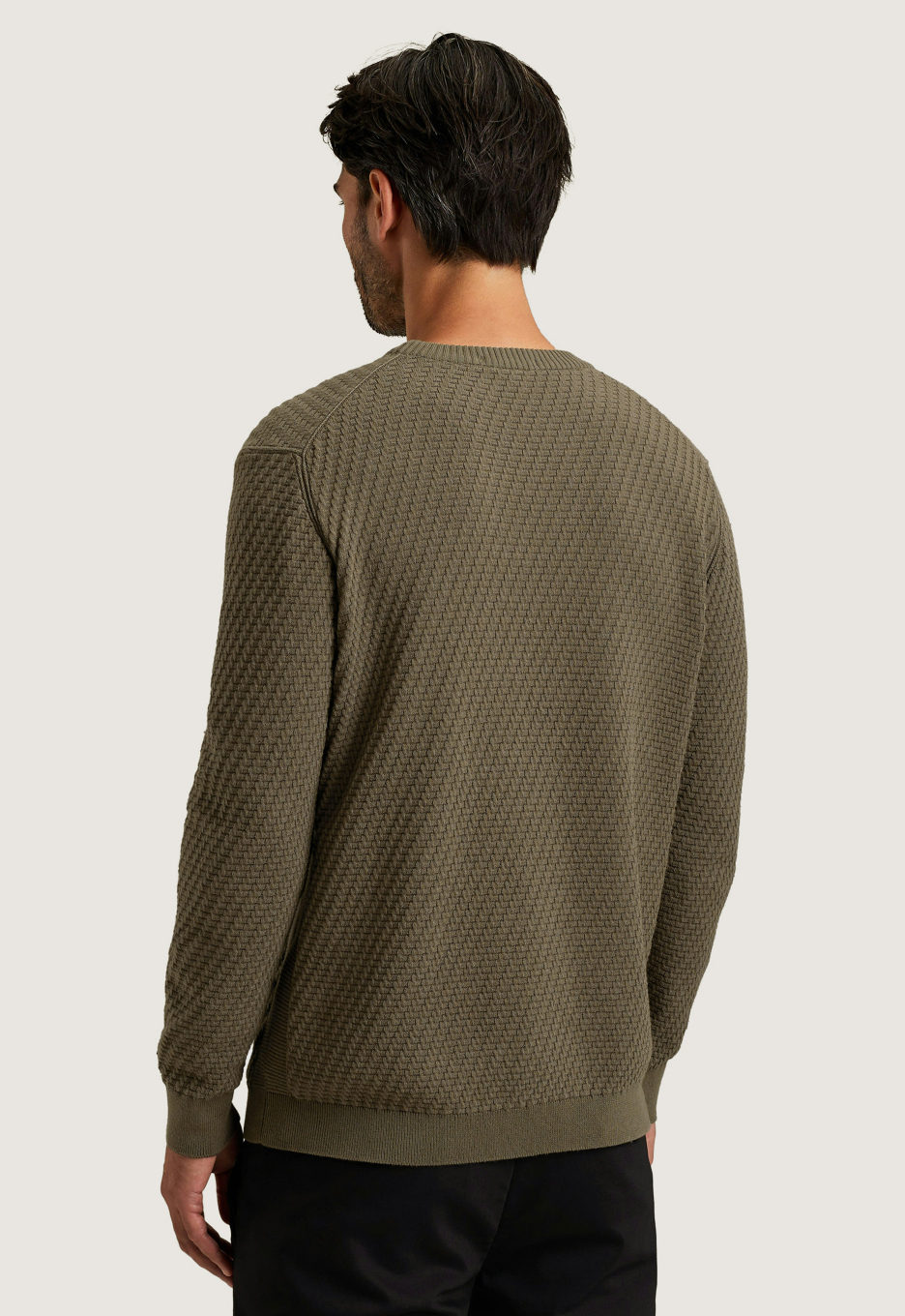 Cast Iron Cotton Structured Trui