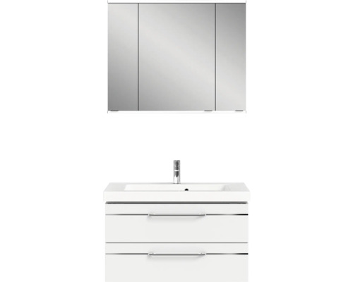 badkamermeubelset pelipal Sunline 108-90 wit hoogglans