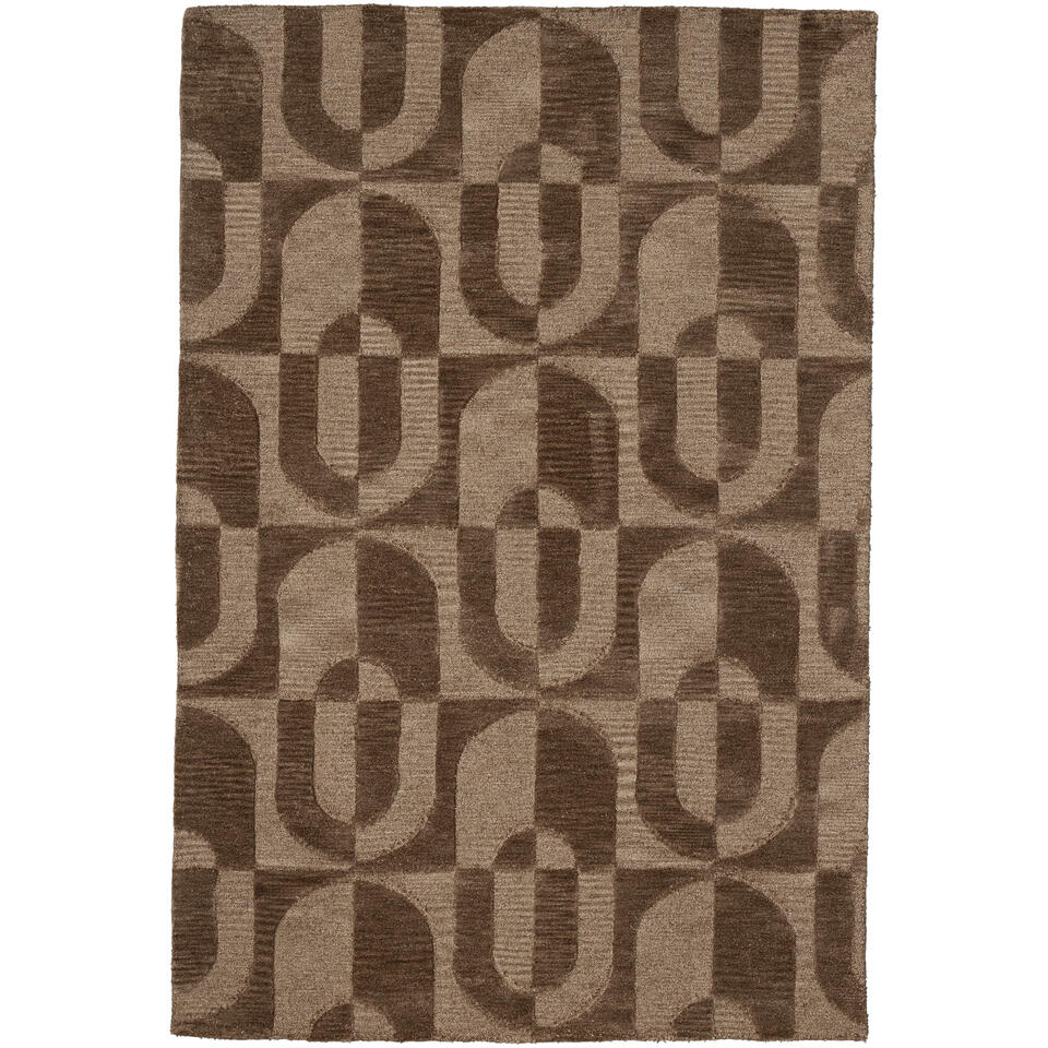Vloerkleed Quebec Bruin 160x230 cm