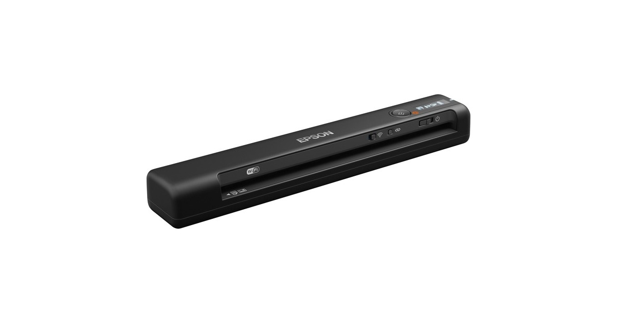 EpsonWorkforce ES-60W scanner  (Zwart,  Wi-Fi Direct, USB 2.0)
