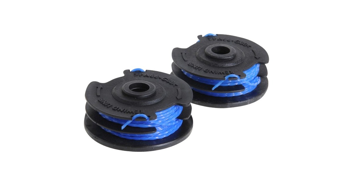 RyobiDraadspoel RAC109 grastrimmer draad  (Zwart, 2 stuks)