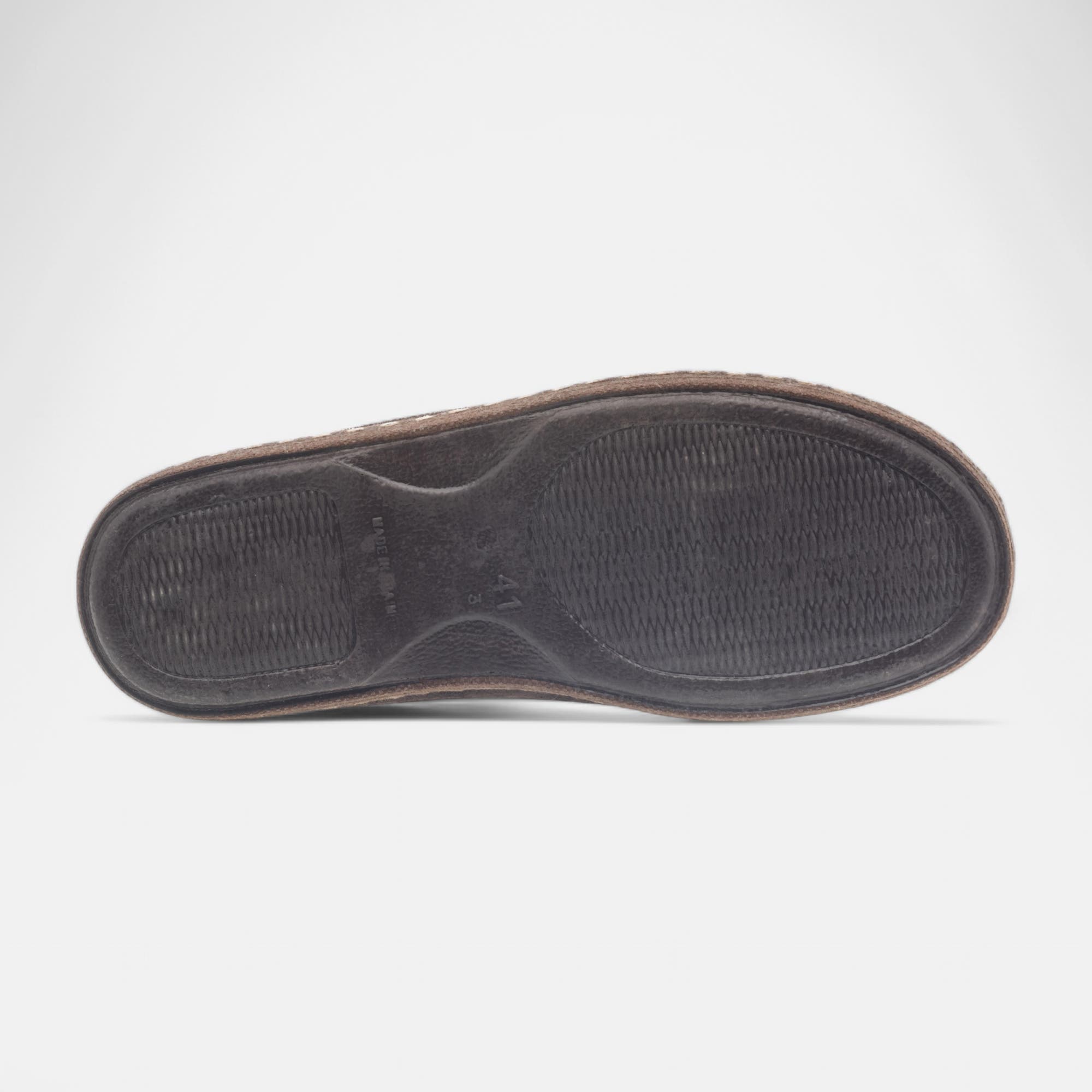 Pantoufles mules Homme marron