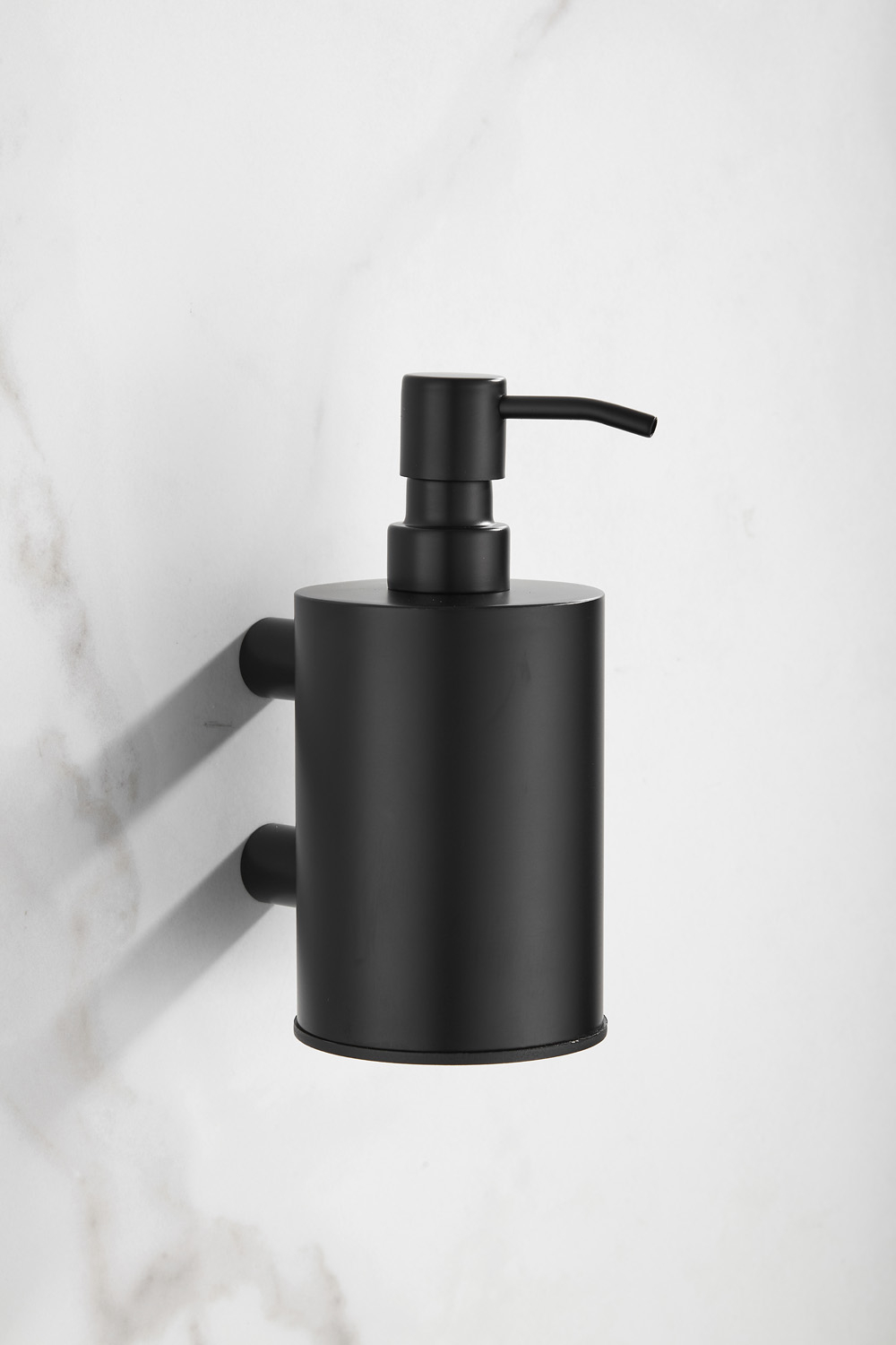 Saniclear Academy zeepdispenser zwart mat
