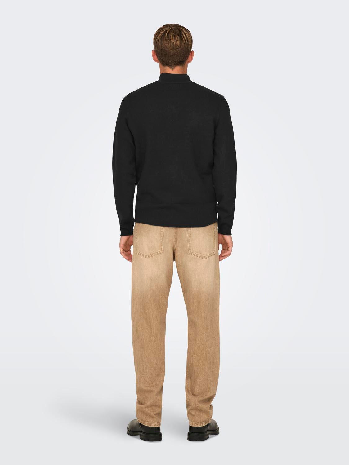 ONSCOOPER Pullover Black