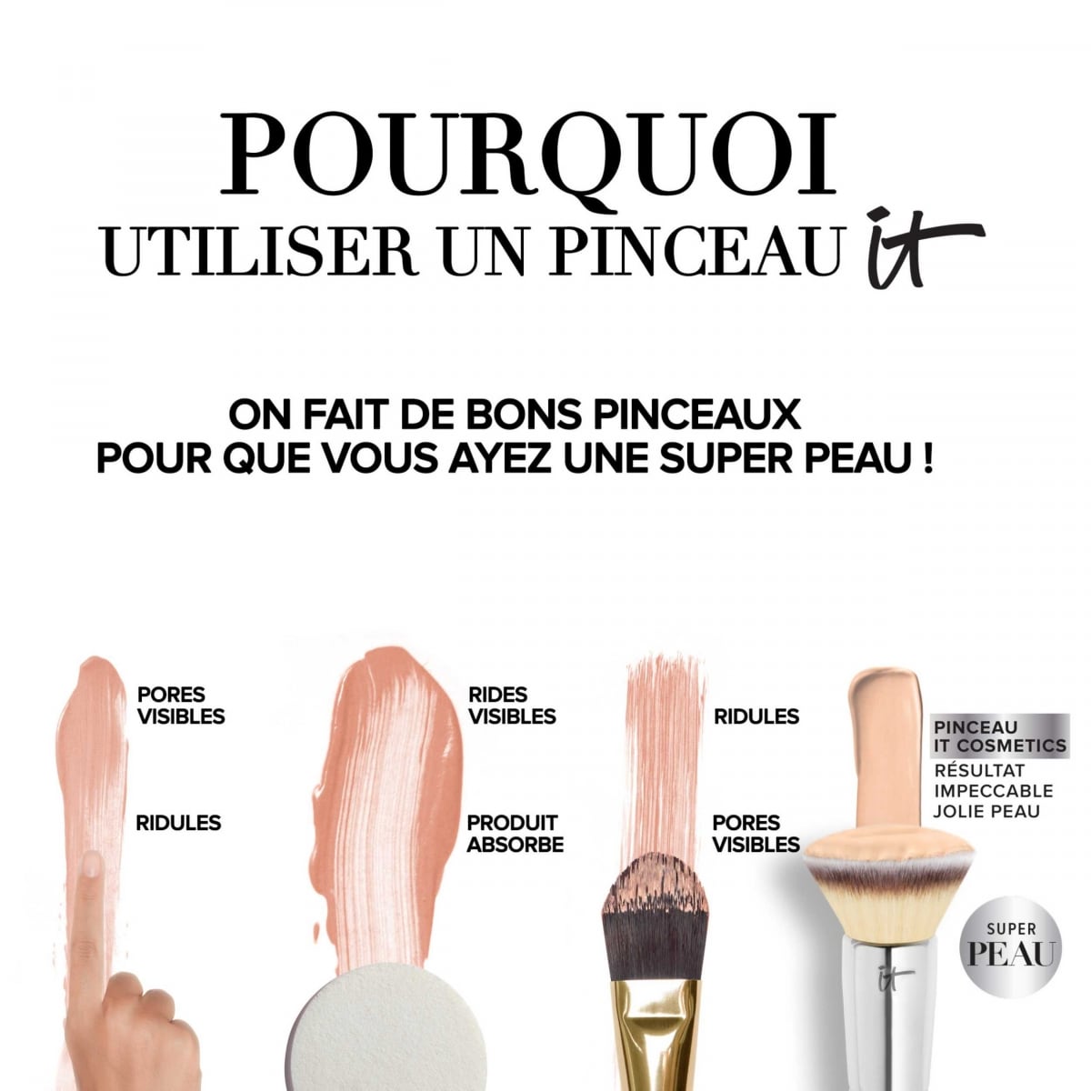 It Cosmetics Heavenly Luxe™ Wand Ball Powder Brush 8 Pinceau Poudre