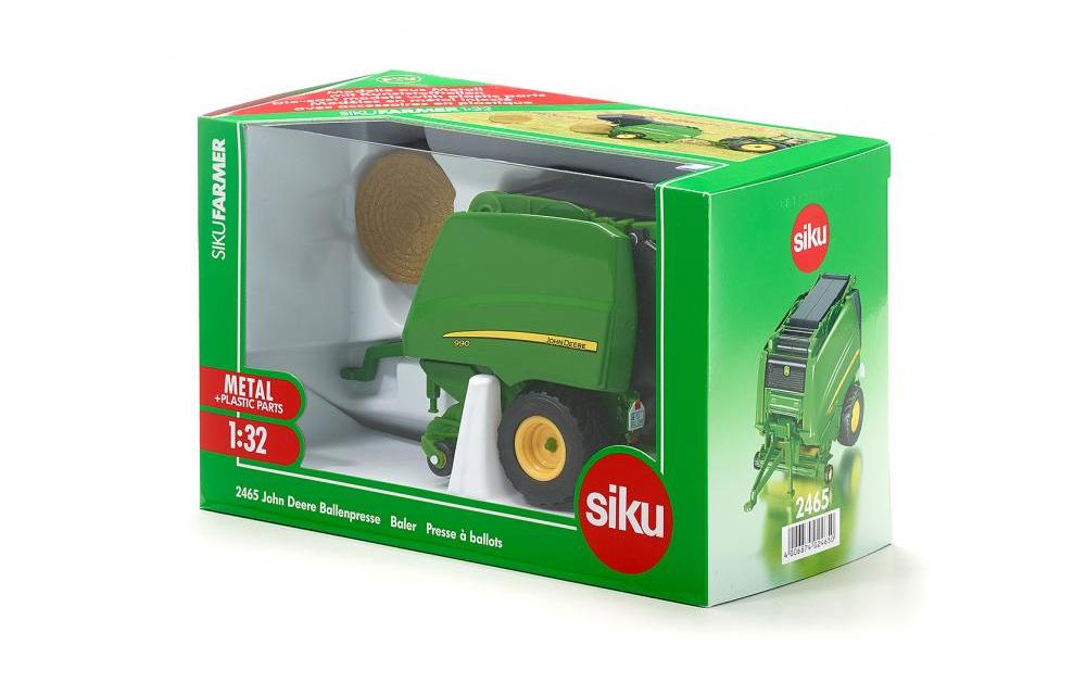 Rundballenpresse John Deere 990 1:32Siku Farmer Ballenpresse