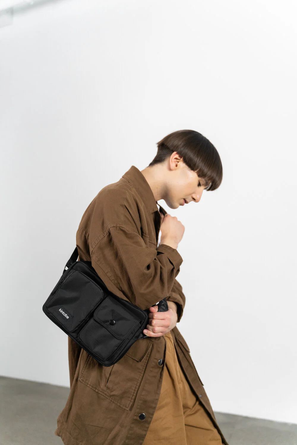 Kintobe  Miles taske - Jet Black