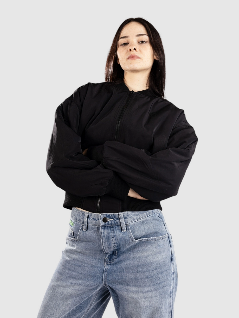 Ninth Hall Orion Bomber Jacket black