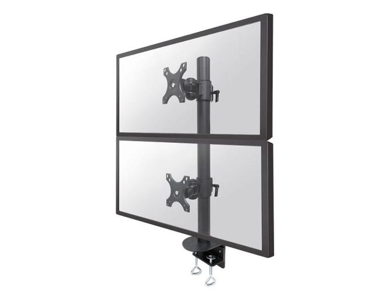 NEOMOUNTS Tischhalterung FPMA-D960DVBLACKPLUS bis 30 kg – S Tischhalterung für Curved Monitore