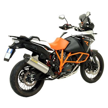 Silencieux Arrow maxi race-tech titane embout carbone