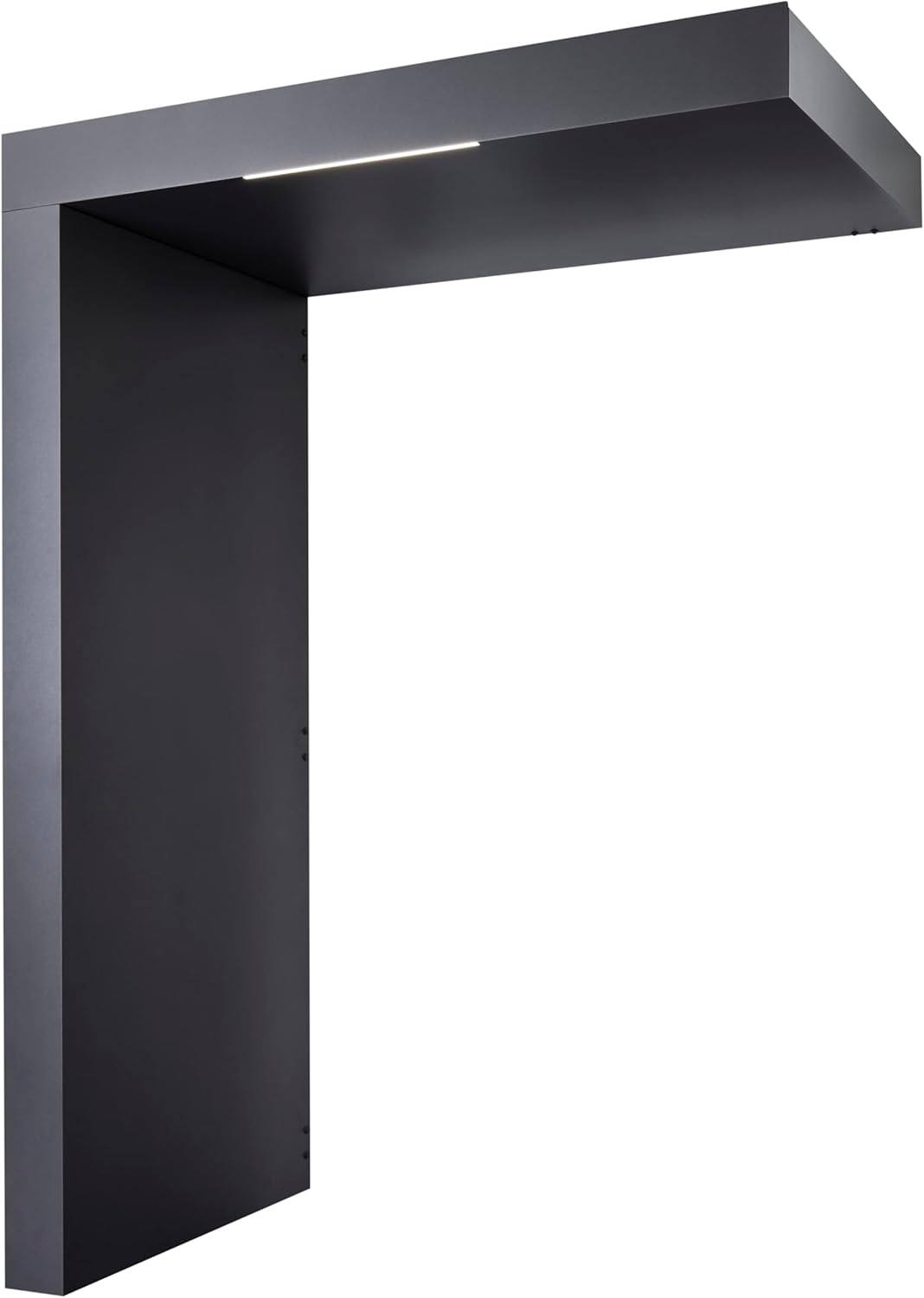 Gutta Rechteckvordach BS 160 Anthrazit | Maße: 160 x 90 x 15,5 cm (BxTxH)