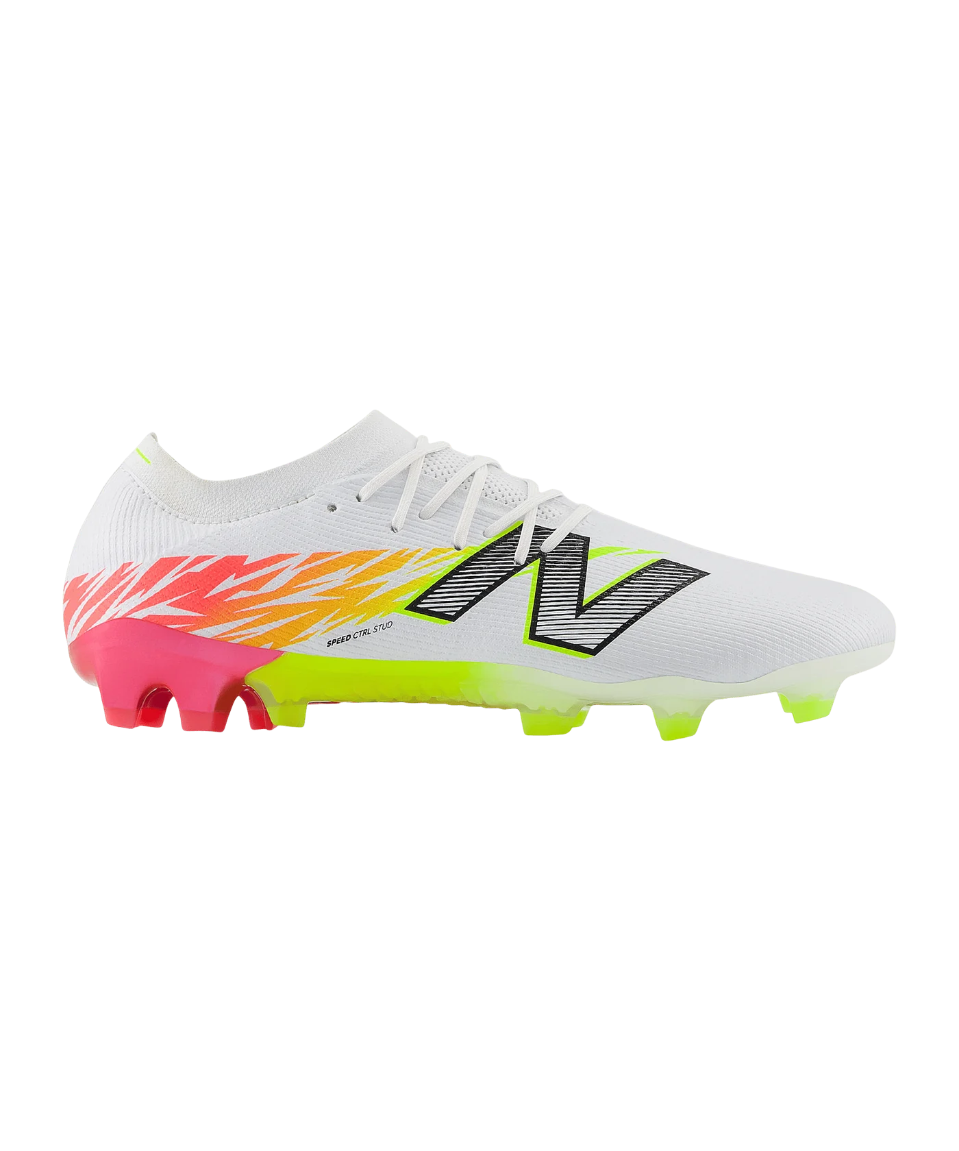 New Balance Furon Elite V8 FG Flash Point Weiss FIB8
