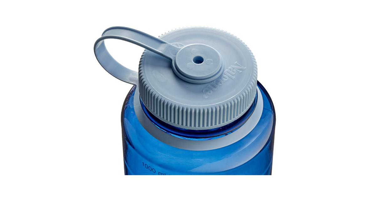 NalgeneWide Mouth Sustain Water Bottle, 1 Liter drinkfles  (Indigo)