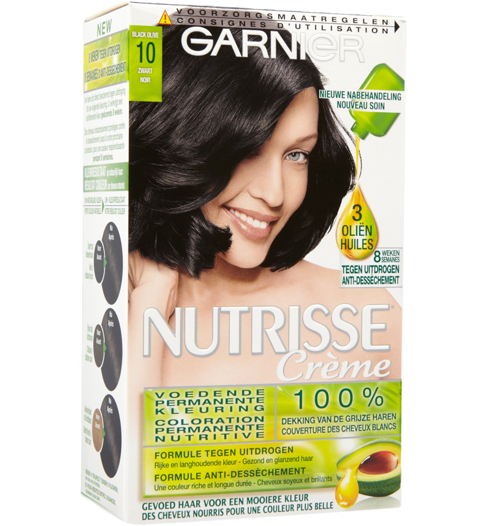 Garnier 10 Zwart (1 stuk)