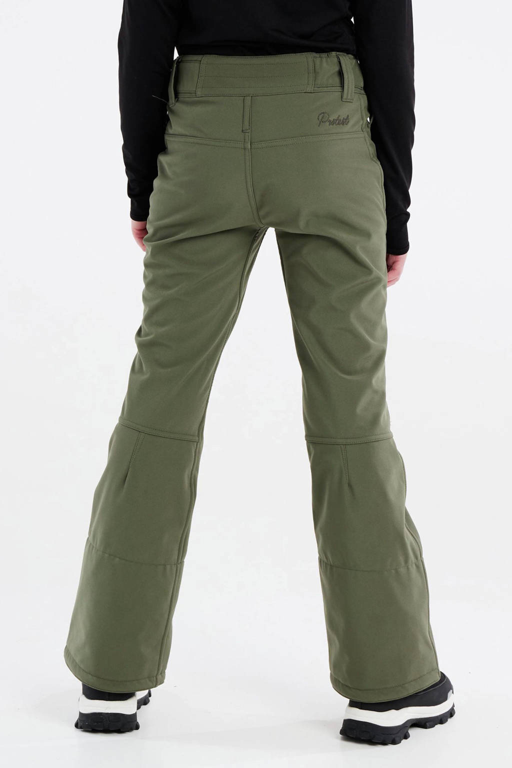 Protest softshell skibroek Lole Jr. olijfgroen