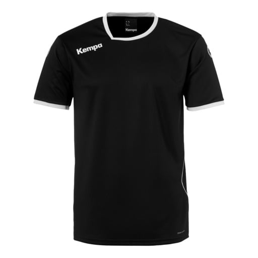 Camiseta Curve Kempa Preta/Branca