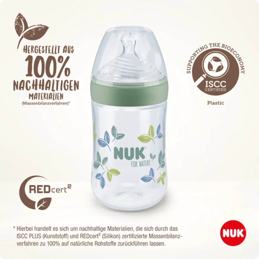 NUK Babyflaschen Starterset NUK for Nature