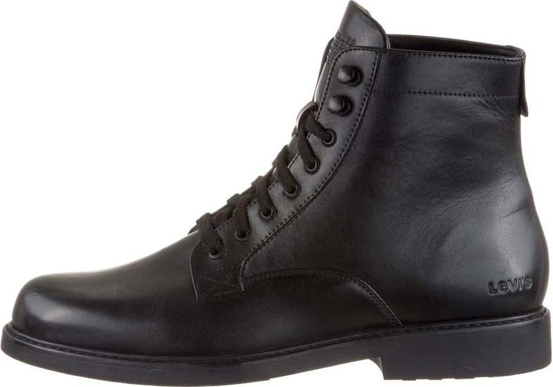 Levi's - Lace-up Booties - Schoenen - Zwart - Leer