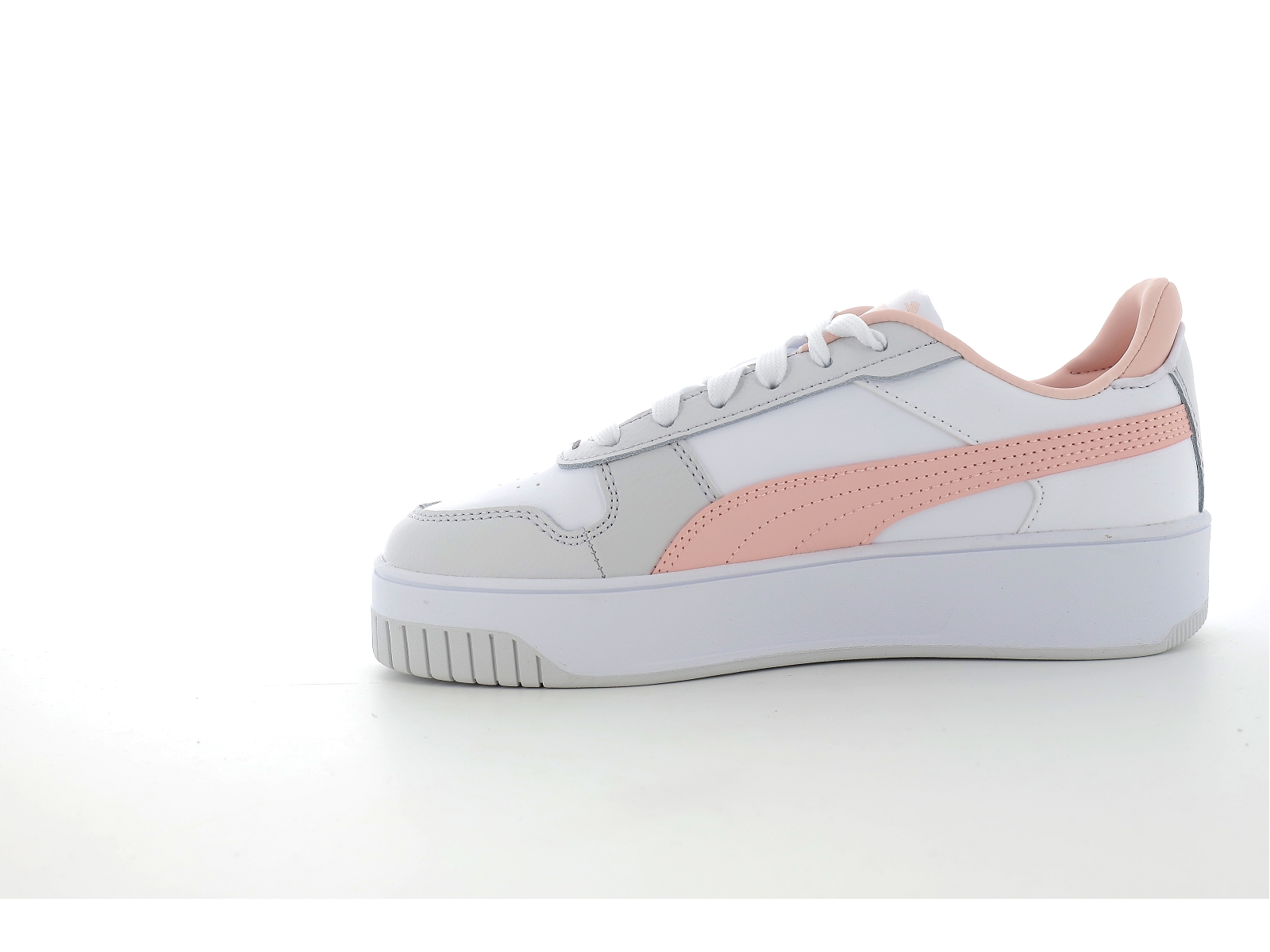 Puma-389390 Matières combinées Blanc Rose
