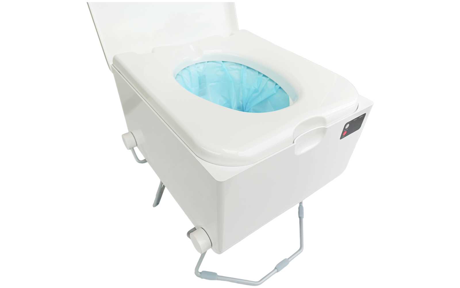 LooSeal® EVO mobile Verschweißer-Toilette silber