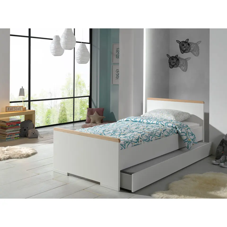 Vipack Bedlade/rolbed London - wit - 17,8x93,8x198 cm