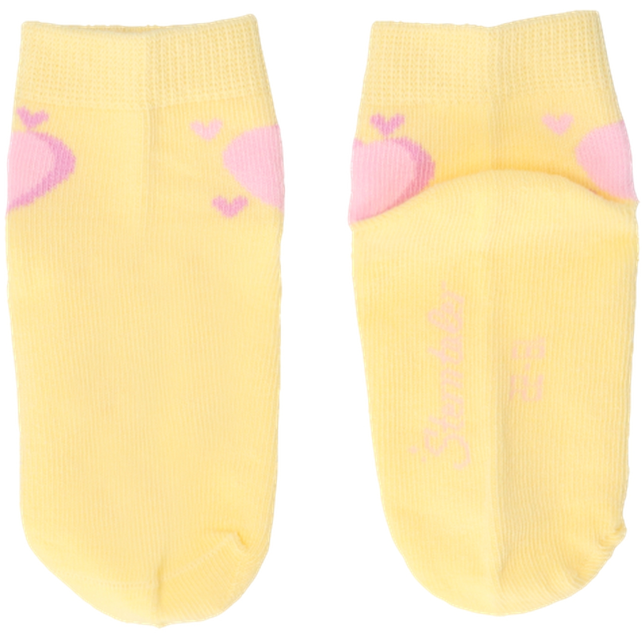 Sterntaler Kurz-Socken 3er-Pack Herzen helltürkis