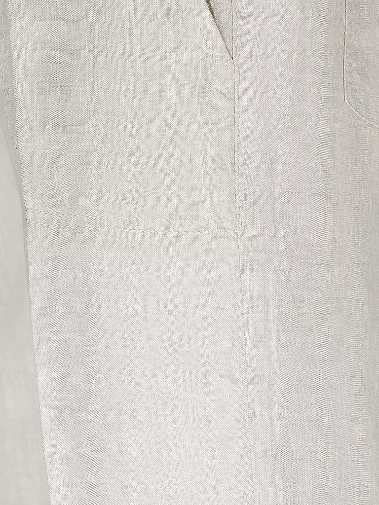 MAC Leinenhose NORA grau