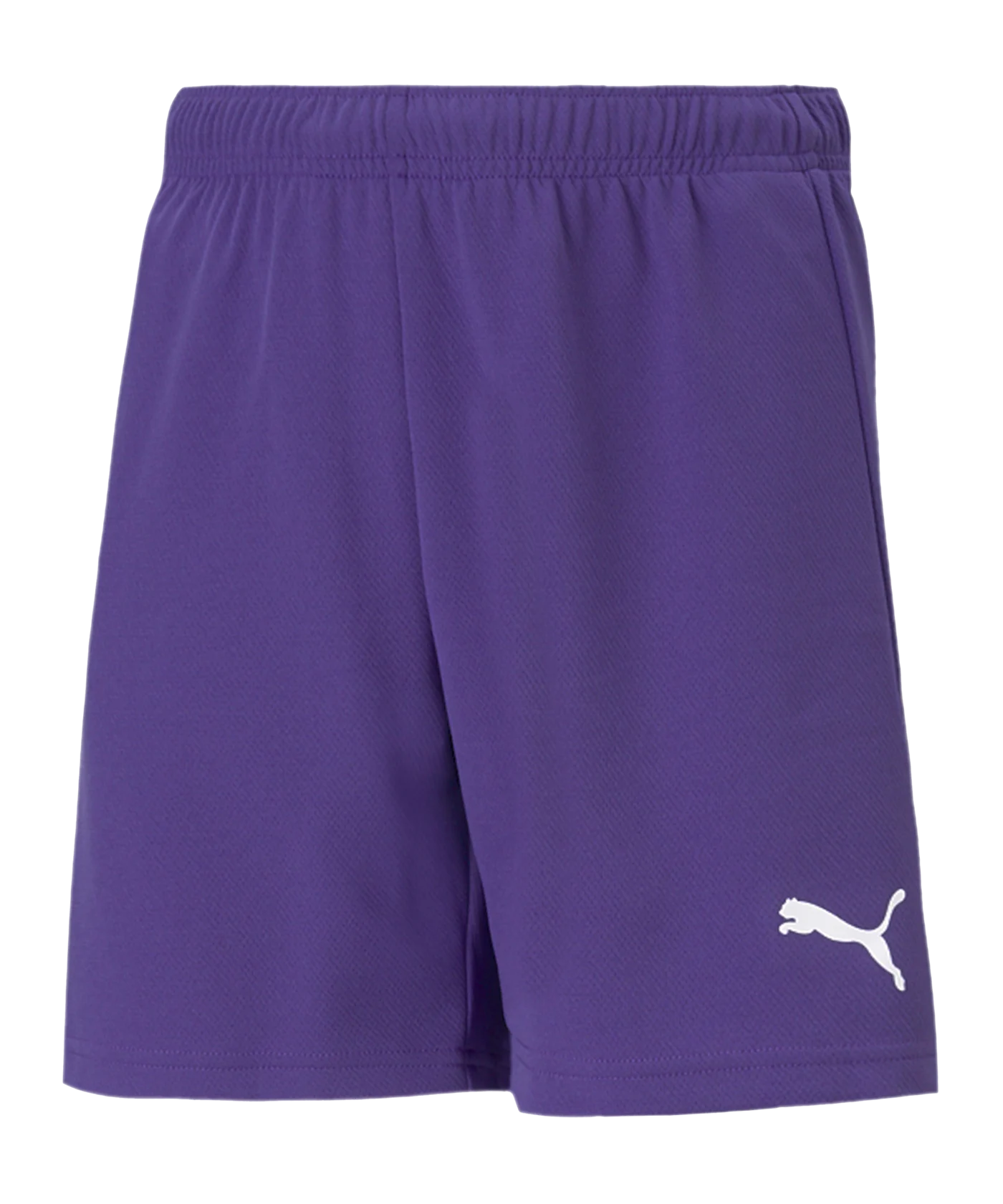 PUMA teamRISE Short Kids Lila Weiss F10