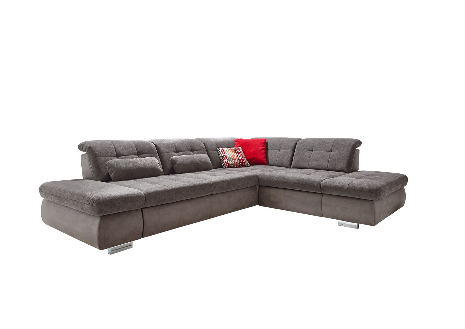 Polsterecke Lance Grau 323x260 cm