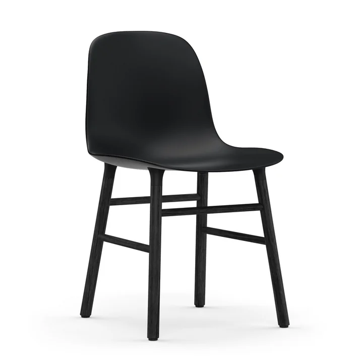 Normann Copenhagen - Form Stuhl, Eiche schwarz / schwarz