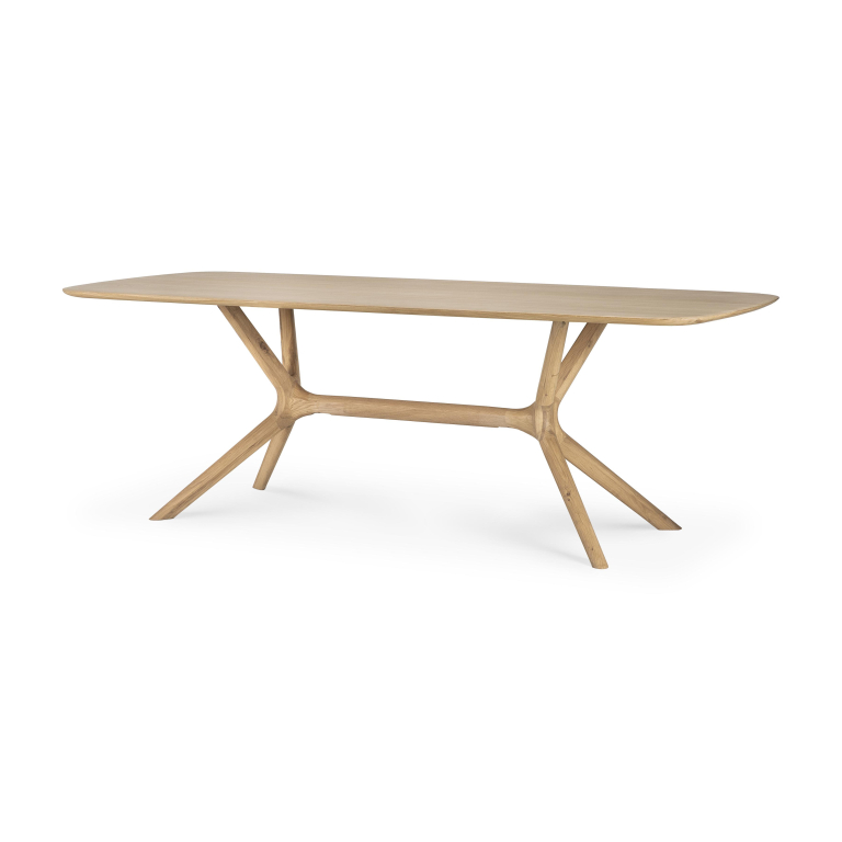 Ethnicraft X eettafel 220x100 eiken