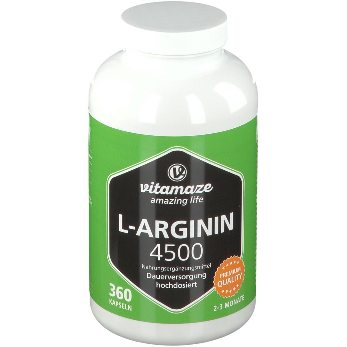 L-ARGININ HOCHDOSIERT 4.500 mg