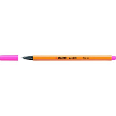 STABILO Point 88 - Feutre fin - 0.4 mm - rose clair