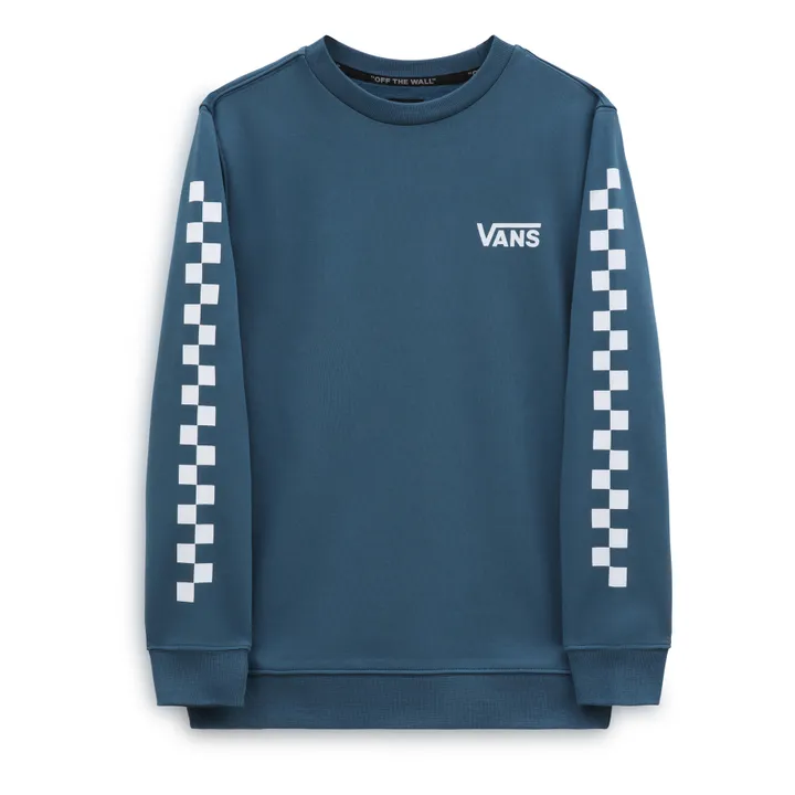 Vans T-shirt Manches Longues Check | Bleu nuit