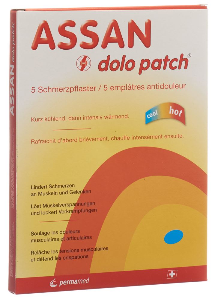 ASSAN dolo Patch Pfl 5 Stk