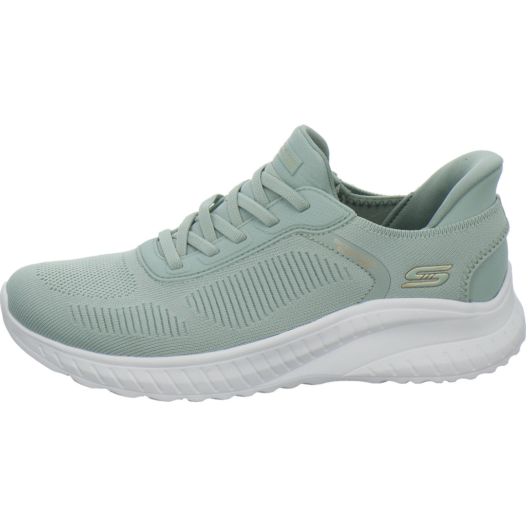 Skechers Sneaker Damen SLIP INS BOBS Hellgrün