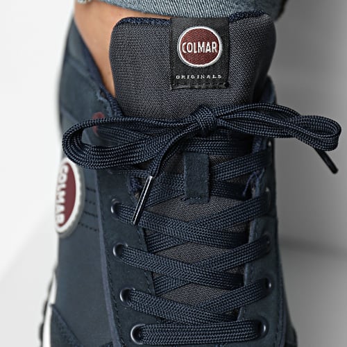 Baskets Travis Boost 015 Navy Burgundy