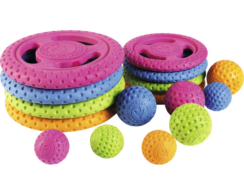 Kiwi Play Frisbee Maxi hondenspeelgoed, groen, 21,5 x 3,5 cm