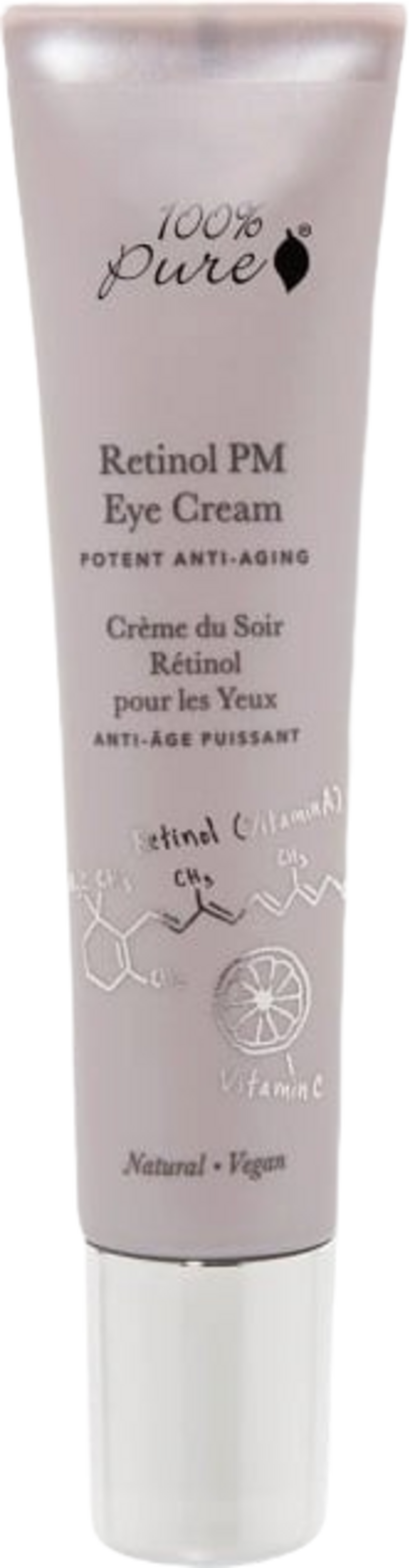 100% Pure  Retinol PM Eye Cream, 15 ml