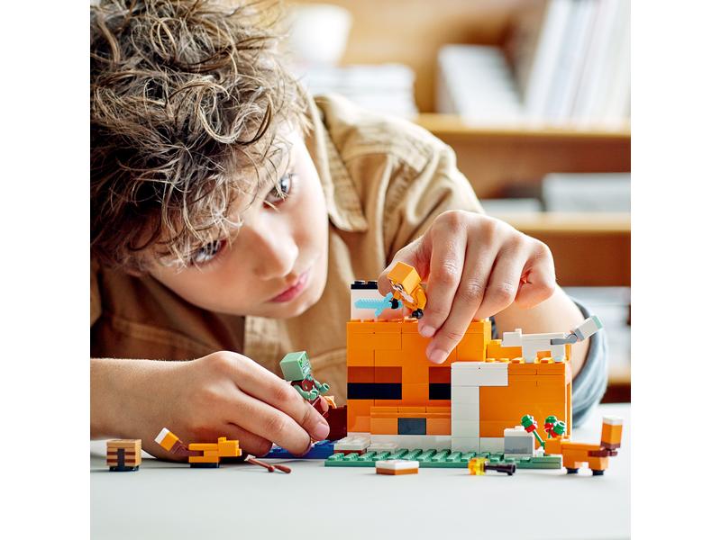LEGO® Minecraft Die Fuchs-Lodge 21178 Spannende Minecraft Abenteuer am riesigen Fuchs-Haus