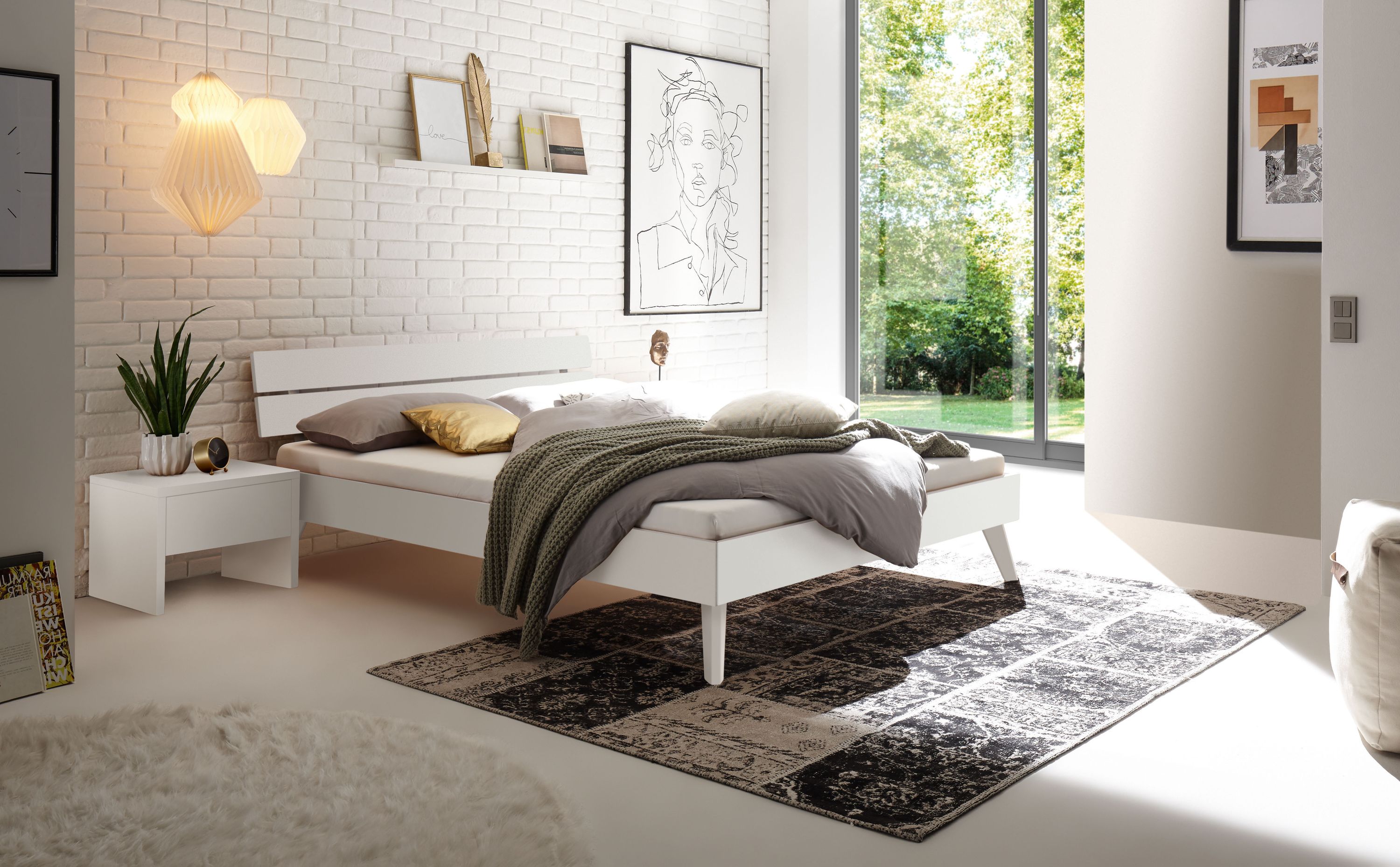Holzbett HASENA ORTONA 90x200cm